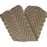 Надувной коврик KLYMIT INSULATED STATIC V RECON Песочный 06IVCy01C
